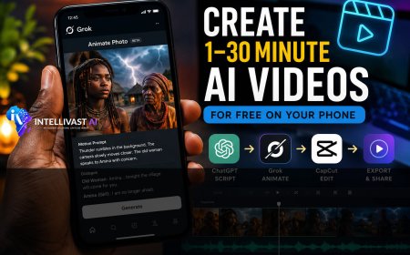 How to Create 1–30 Minute AI Videos for Free Using Your Smartphone (Complete Step-by-Step Guide)