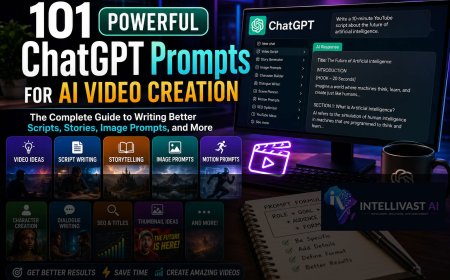 101 Powerful ChatGPT Prompts for AI Video Creation: The Complete Guide to Writing Better Scripts, Stories, Image Prompts, and More