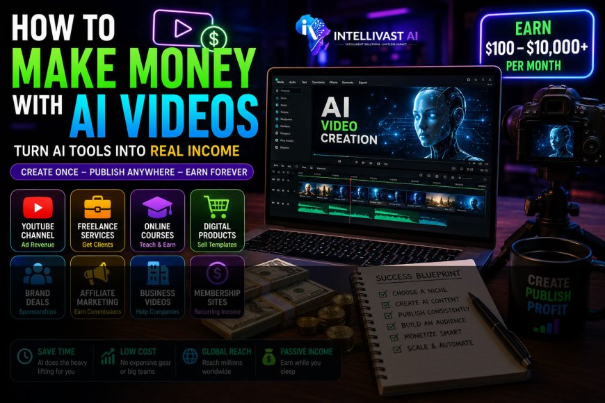 How to Make Money with AI Videos in 2026: 20 Proven Ways to Turn AI Content into a Full-Time Income