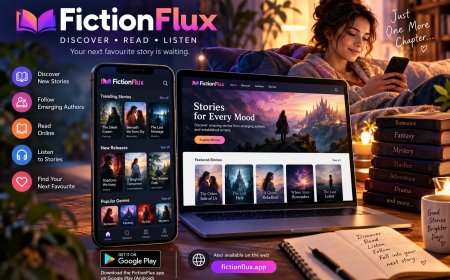 FictionFlux: Discover, Read & Listen to Stories Online